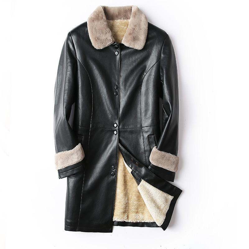 Veste cuir femme en PU - Ref 3447522 Image 5
