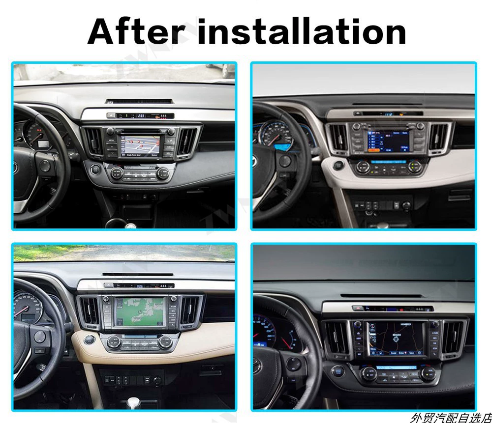 Для Toyota RAV4 навигация все-в-одном Android 9,0 встроенный DSP Toyota RAV4 автомобильный GPS