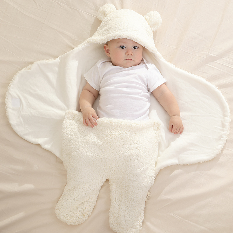 Factory direct supply lamb wool baby qui...