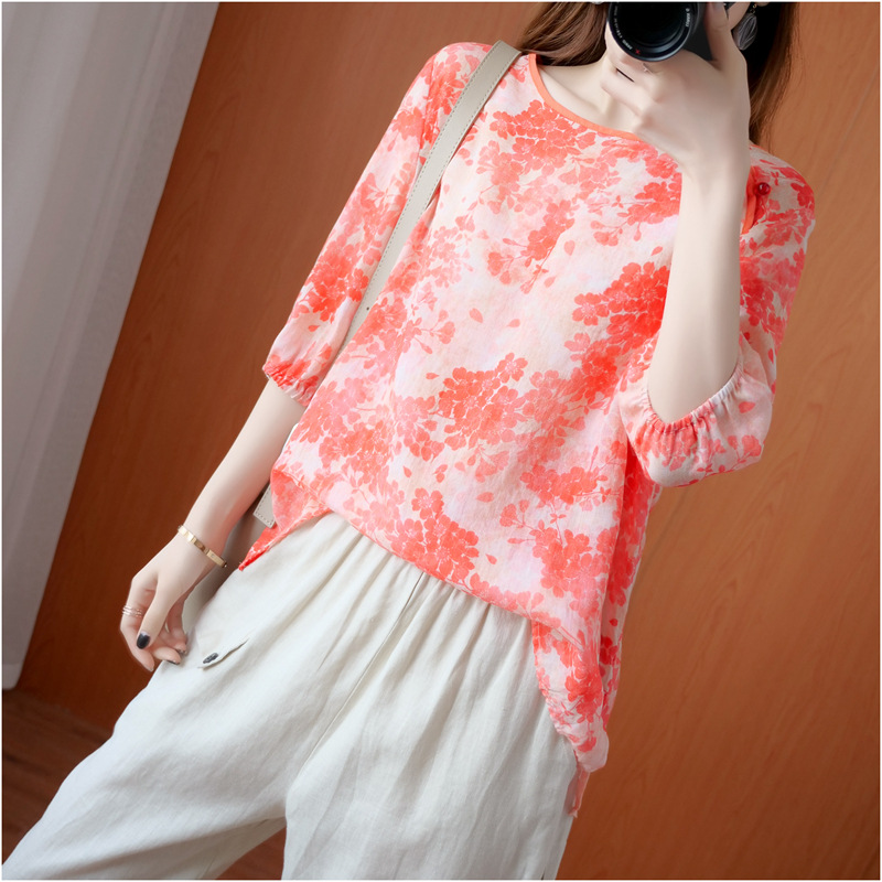 Chemisier en coton - Ref 3429384 Image 10