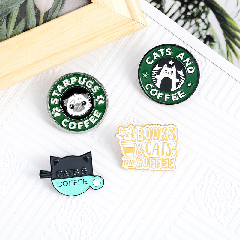 Cat Café Badge