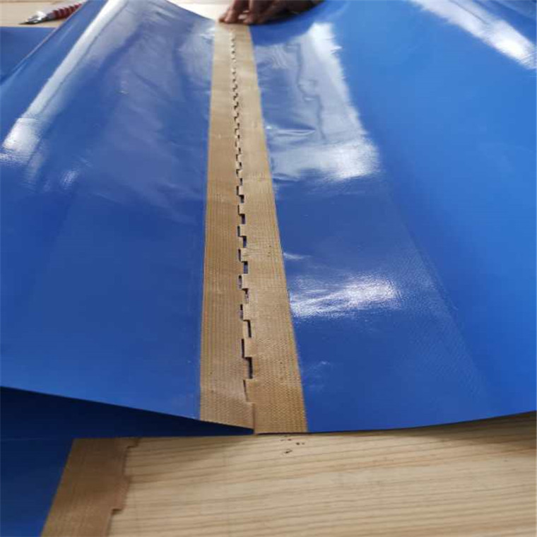 蓝色抗粘黏输送带 印度飞饼用的 不渗油耐高温 特氟龙耐热传送带