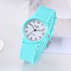 Waterproof plastic black watch suitable for men and women for leisure, custom made