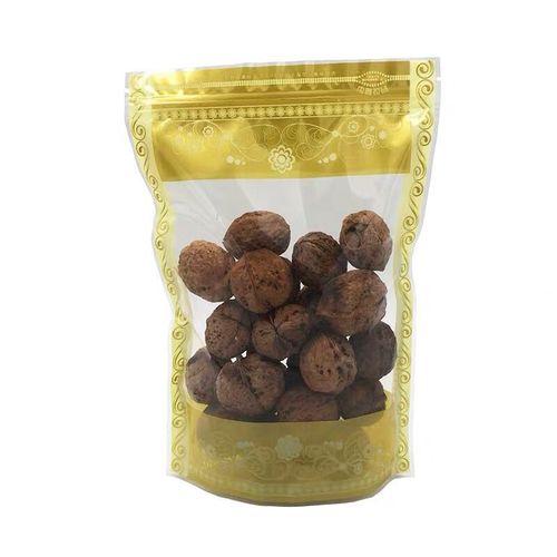 Manufacturer Direct Sales Gold Edge Self-Standing Bag Medicine Packaging Bag Nuts Tea Sealing Bag Food Sealing Bag