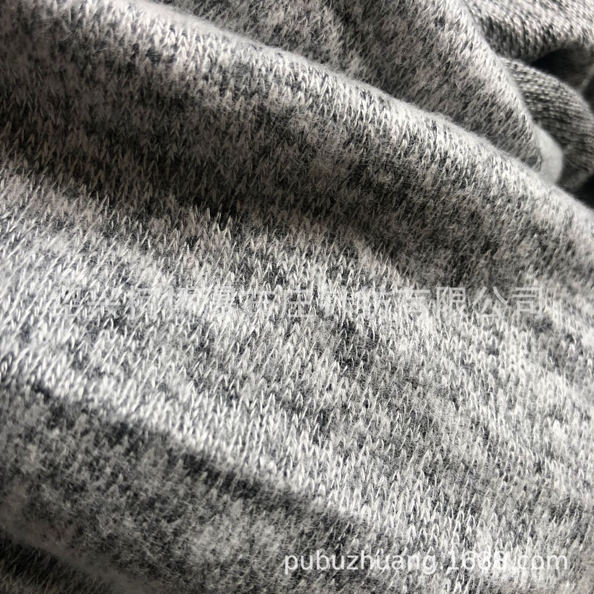 厂家直销针织80%人棉15%涤纶5%氨纶粗针HACCI 拉毛布