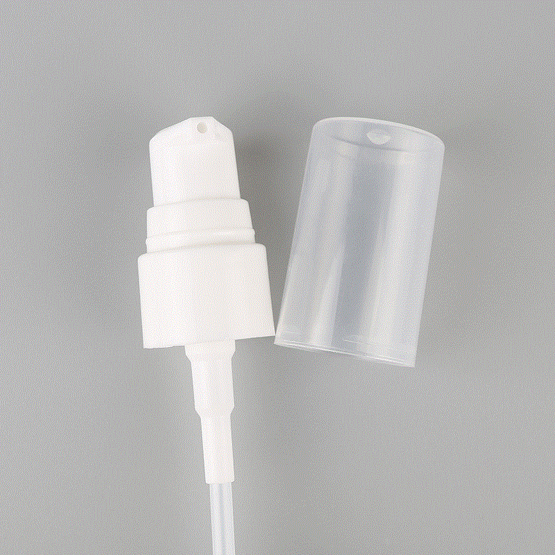 厂家供应20/410白色粉泵PP塑料鸭嘴泵粉底分装泵头