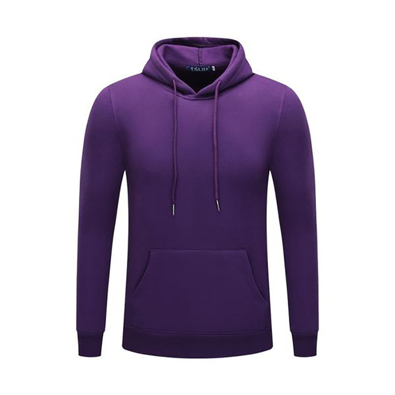 秋冬套頭連帽衛衣定制印加絨班服工作服刺繡廣告衫拉鏈外套男