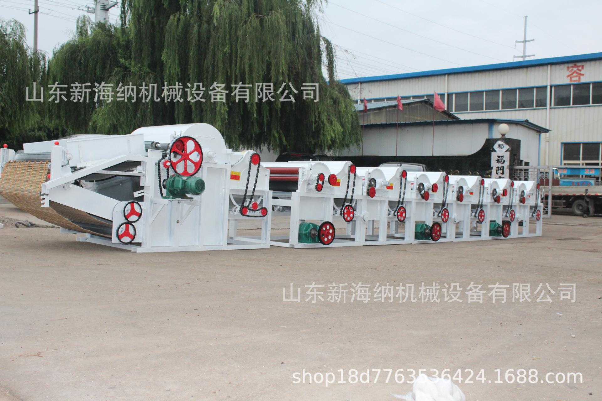 现货供应纤维回收生产线 无纺布废旧服装纤维回收生产线 纺织设备