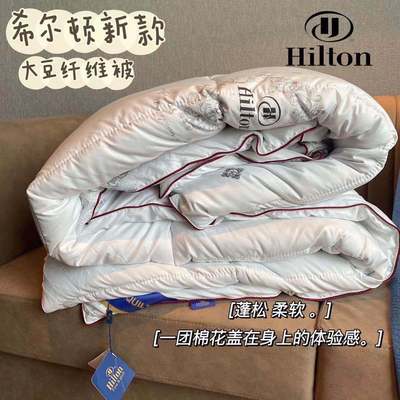 Manufactor Direct selling Hilton Soybean fiber thickening Down quilt keep warm winter The quilt core Undertake Group buying network