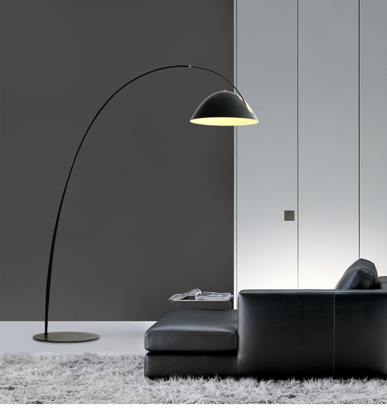 Fishing Lamp Floor Lamp Light Luxury Nordic Modern Minimalist Design Living Room Sofa Side Vertical Piano Lamp Table Lamp Decoration