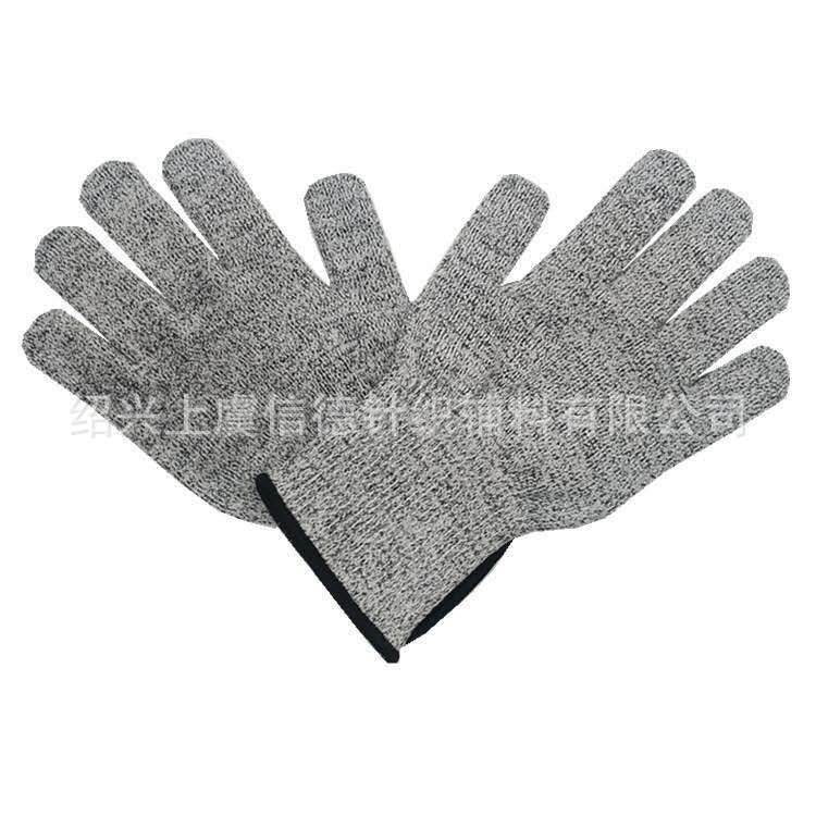 13针5级hppe防切割手套pu涂层防撕裂防刺穿防切割厨房工业防护