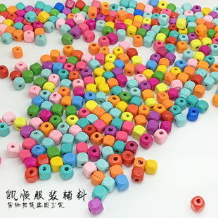 4-148/10mm��ľ���鷽�K���ɫ��ɫdiyľ�|����S��ֱ�NľˇDIY