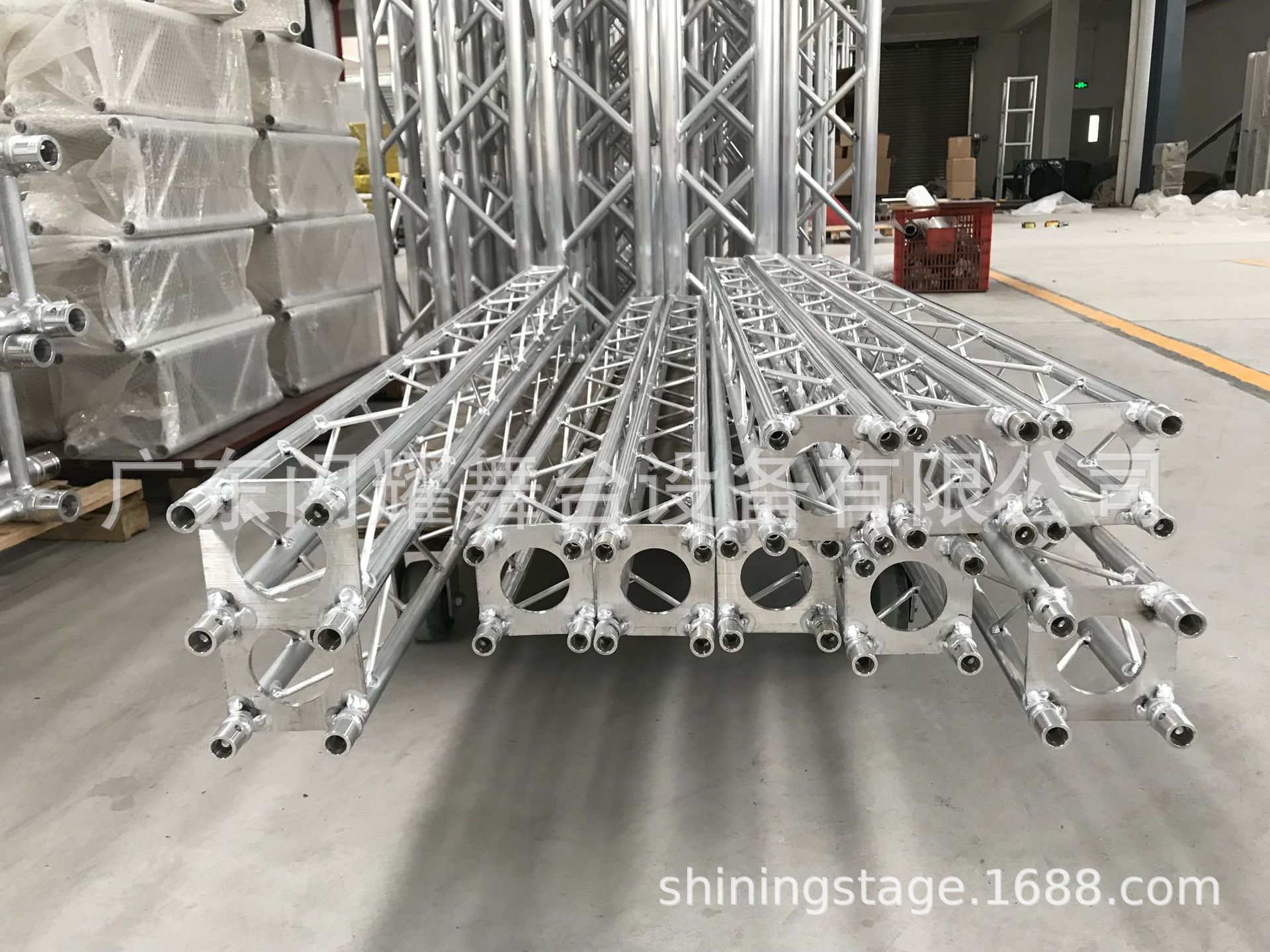 厂家批发 铝合金插销桁架户外活动背景架婚庆广告灯光架