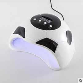 跨境新品美甲光疗灯 86w美甲灯 足球型款美甲光疗机甲油胶烘干机
