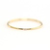 Minimalistic ring, wish, 14 carat