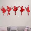 Acrylic removable decorations on wall, mirror, sticker, suitable for import, mirror effect