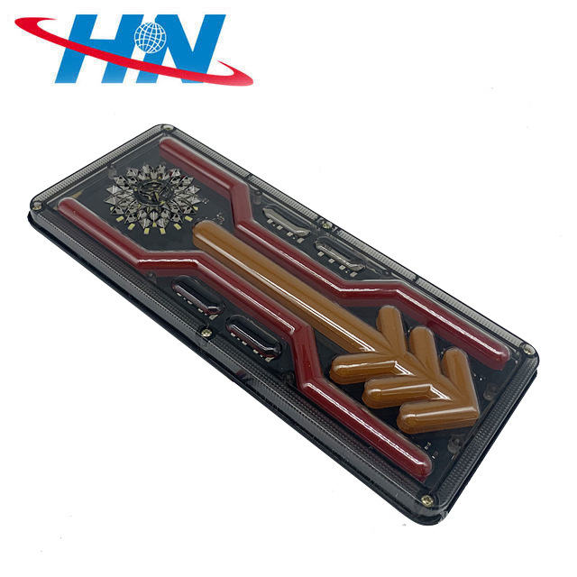 Camión camión bomba remolque 24V impermeable durable anti-Smashing fuerte brillo luz de freno luz lateral montaje de la luz