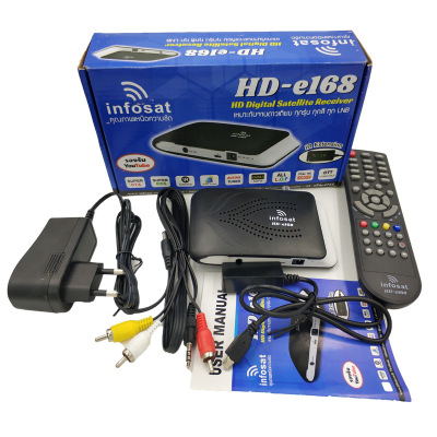 Manufacturer Myanmar Laos Thailand Cambodia DVB-S2 Set top box infosat high definition Satellite Receiver