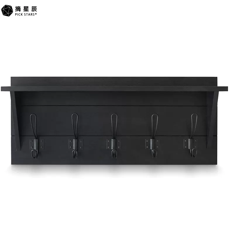 厂家直销 壁挂置物架 墙上 收纳整理 实木 卫浴 客厅 厨房 亚马逊