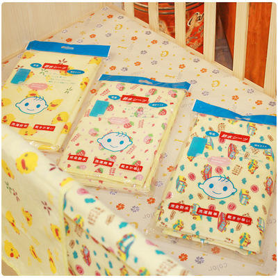 母嬰用品批發隔尿墊嬰兒防水可洗大號防水床墊70*120寶寶尿墊