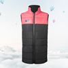 Cross border fever Vest new pattern USB intelligence Double control fever vest men and women Electric heating Stand collar keep warm Fever clothing