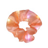 New LED bright glittering Ding Ding large intestine circle hair ring fashion cute women's bouquet movement hair rope