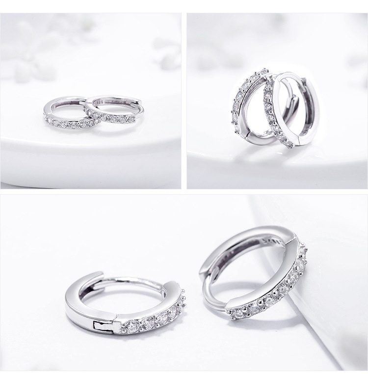 Round Earrings Close-up