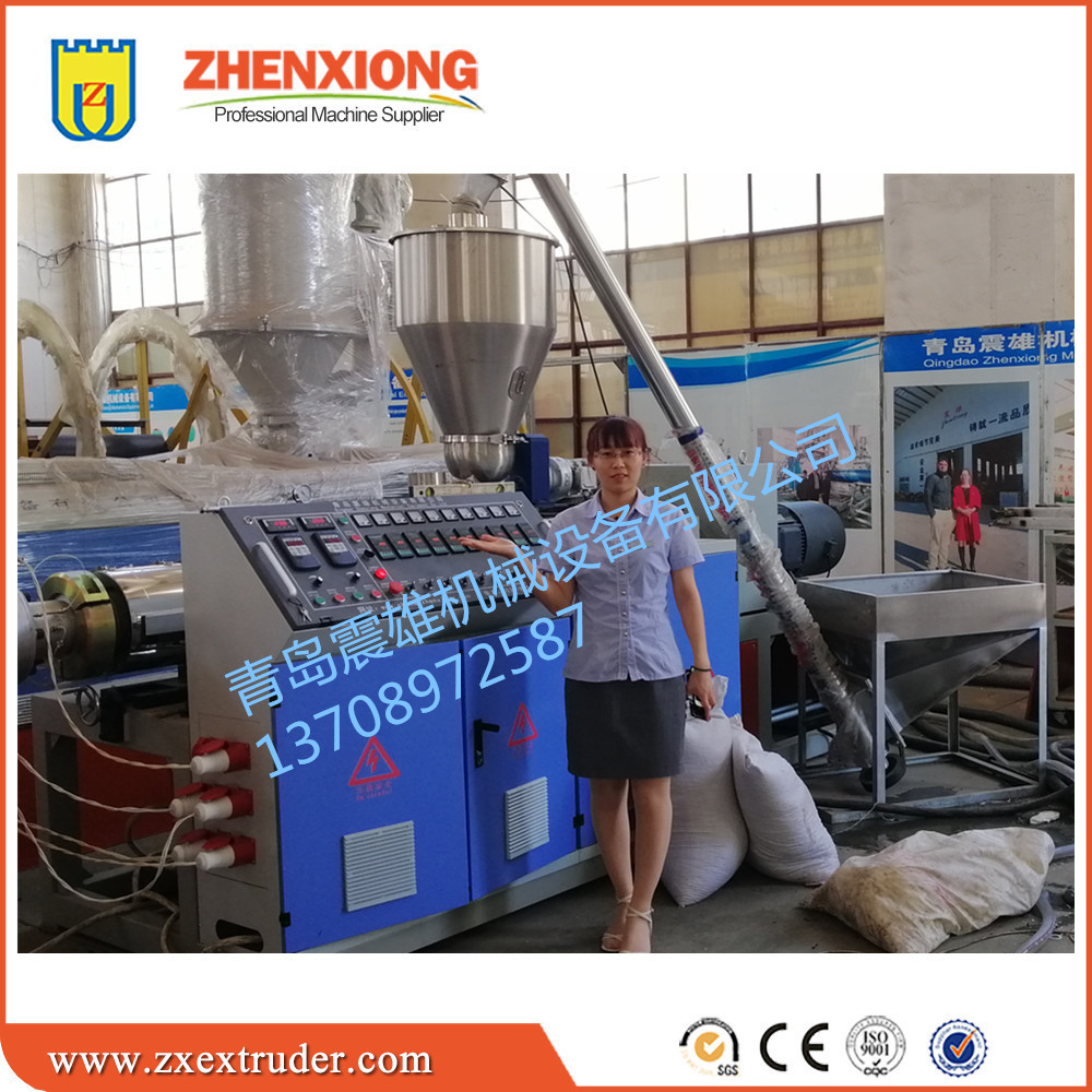 PVC木塑生产设备 塑木挤出机械 木塑型材挤出机  青岛震雄