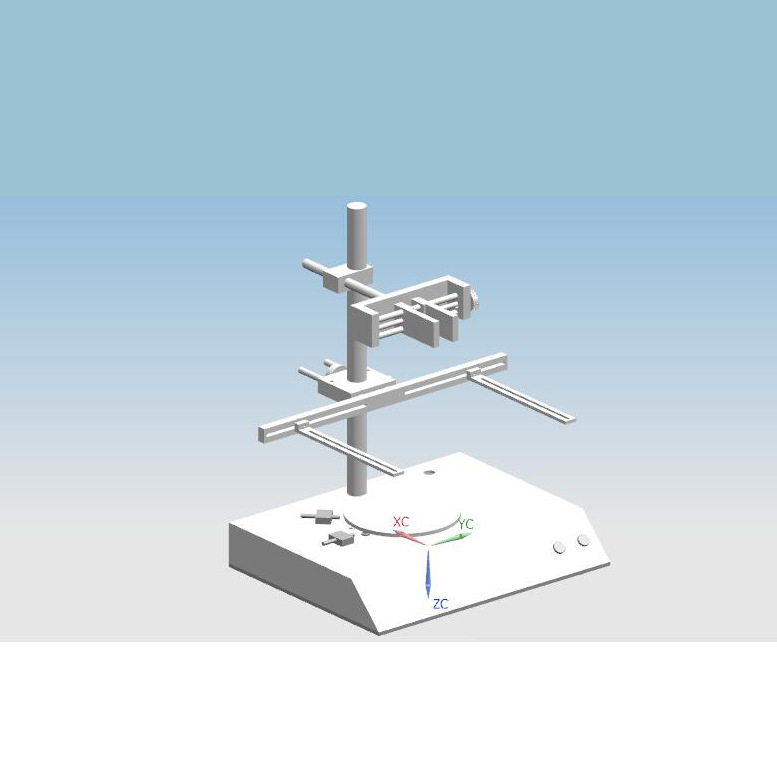 旋转盘光学机器视觉源实验支架测试量平台工业相机CCD调节摄像头