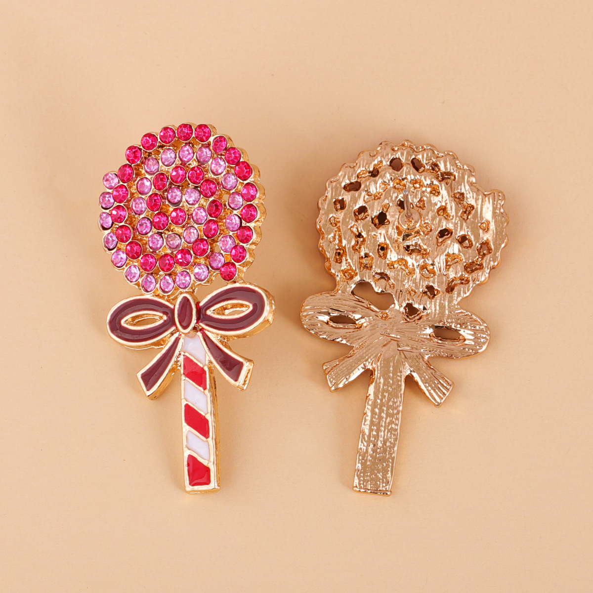 Lollipop Diamond Earrings display picture 8