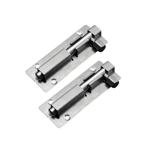 Manufacturer wholesale stainless steel latch door latch anti-theft buckle thickened bathroom door latch extended Chinese latch wholesale