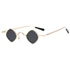 Trend square sunglasses, universal fashionable hair mesh suitable for men and women, European style, internet celebrity