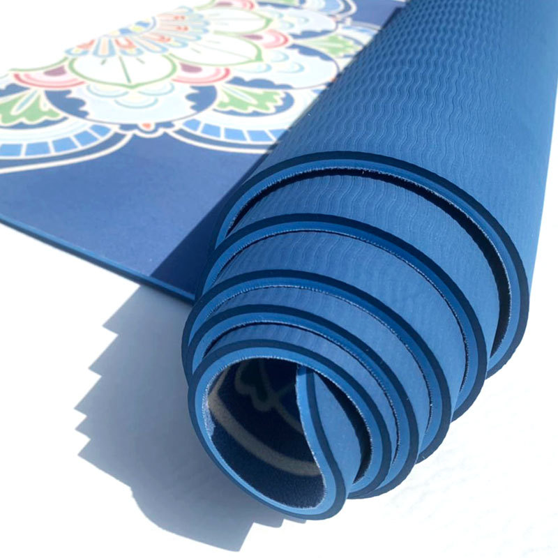 printing tpe Double Yoga Mat Widen thickening lengthen Fitness Mat Yoga Mat customized Yoga Mat