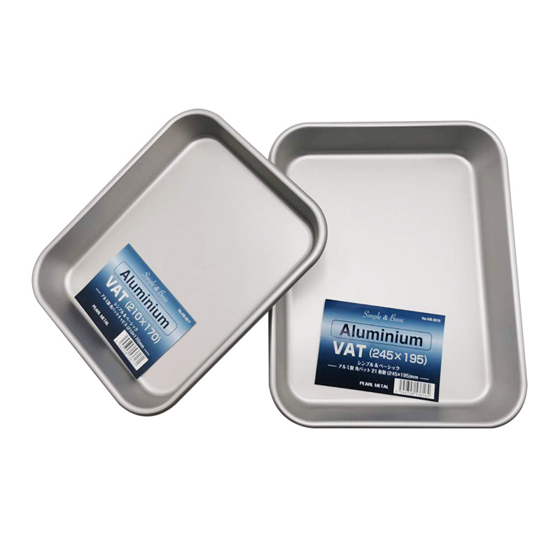 铝方盘长方形托盘金属盘子商用烧烤盘烤鱼盘饺子盘蒸饭菜盘家用