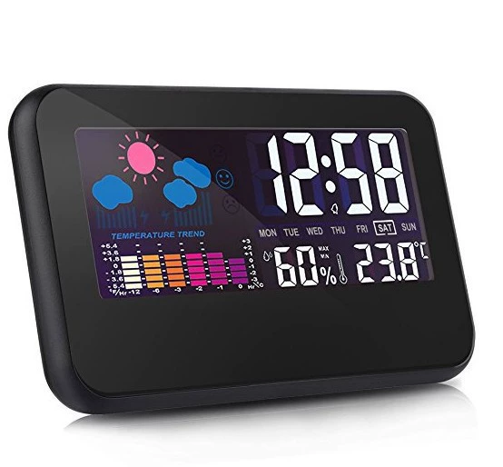 Screen, induction universal thermo hygrometer, watch, (Cross-border trading)