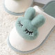 2022 Winter new cartoon rabbit cotton slippers women home thick bottom indoor warm couple Mao Mao slippers wholesale