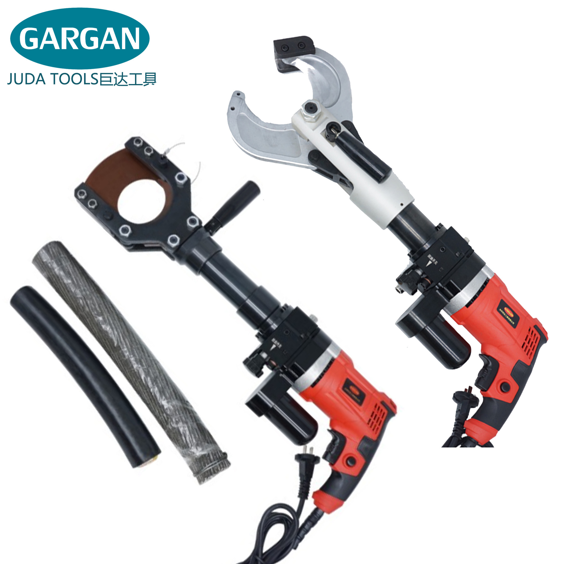 厂家巨达电动电缆剪85105开口式剪铜铝铠装电缆钢丝绳钢芯铝绞线