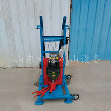 折叠式升降打井机 百米深水井钻机价钱低 室内打井100米钻井机械