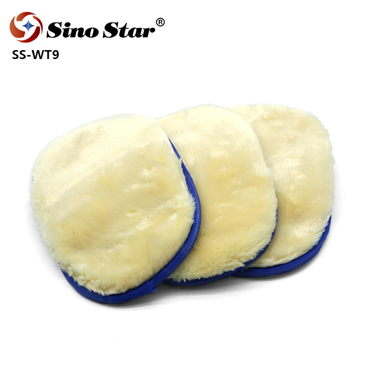 打蜡羊毛绒手套擦车洗车工具洗车清洁手套汽车打蜡清洗美容工具