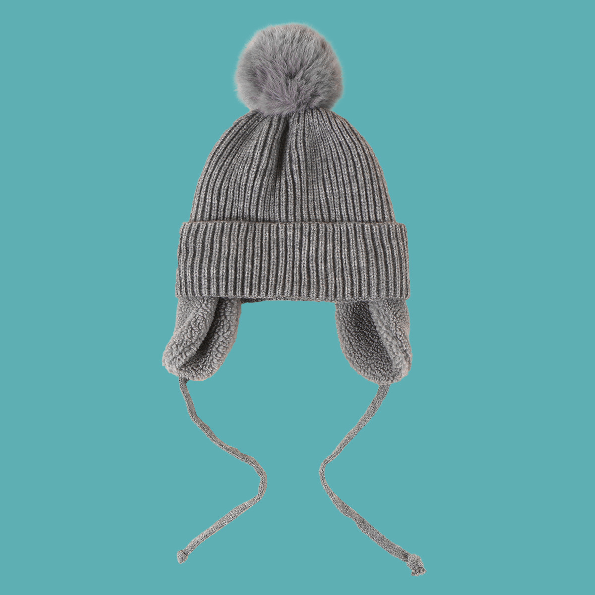 Korean Fashion Warm Woolen Solid Color Knitted Hat display picture 10
