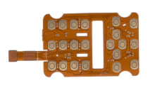 厂家直销FPC柔性排线板--双面DOME按键排线-电路板排线批发