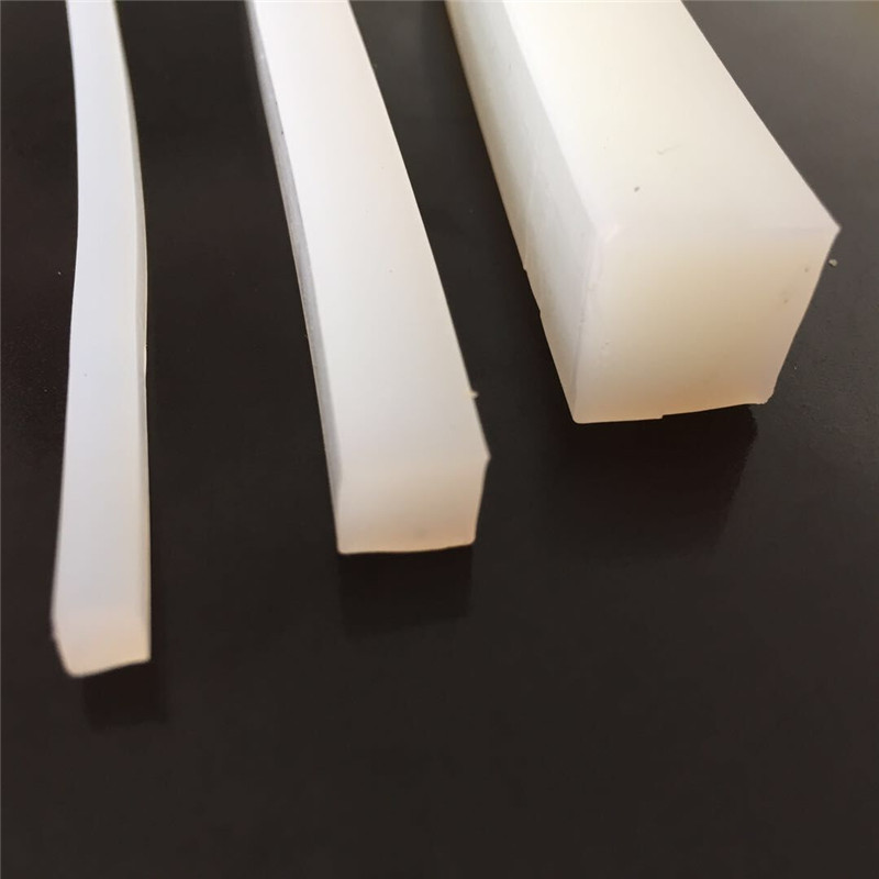 实心硅胶条 硅橡胶抗老化 防水耐高温密封条 门封条15mm*18mm