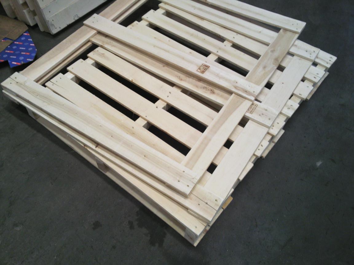 固安杨木托盘 一次性木托盘 木拍子 垫仓板 四面进叉川字型木托盘