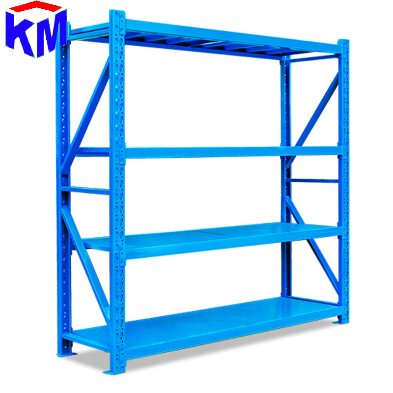 仓储家用货物储物架多层展示铁架子重型储物地下室五金钢制置物架