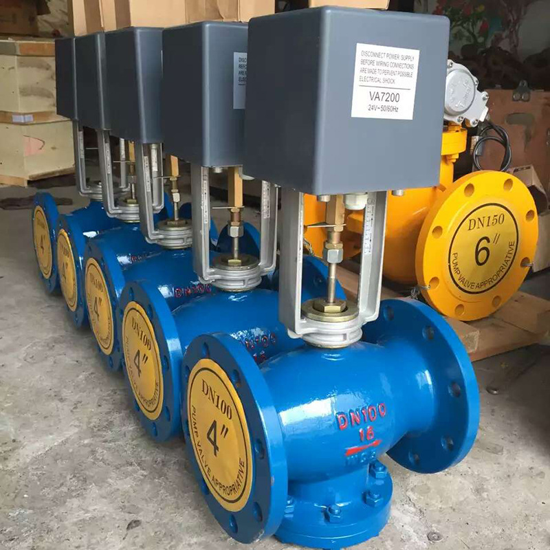 供应VB7200电动旁通阀 电动压差控制阀 电动二通调节阀