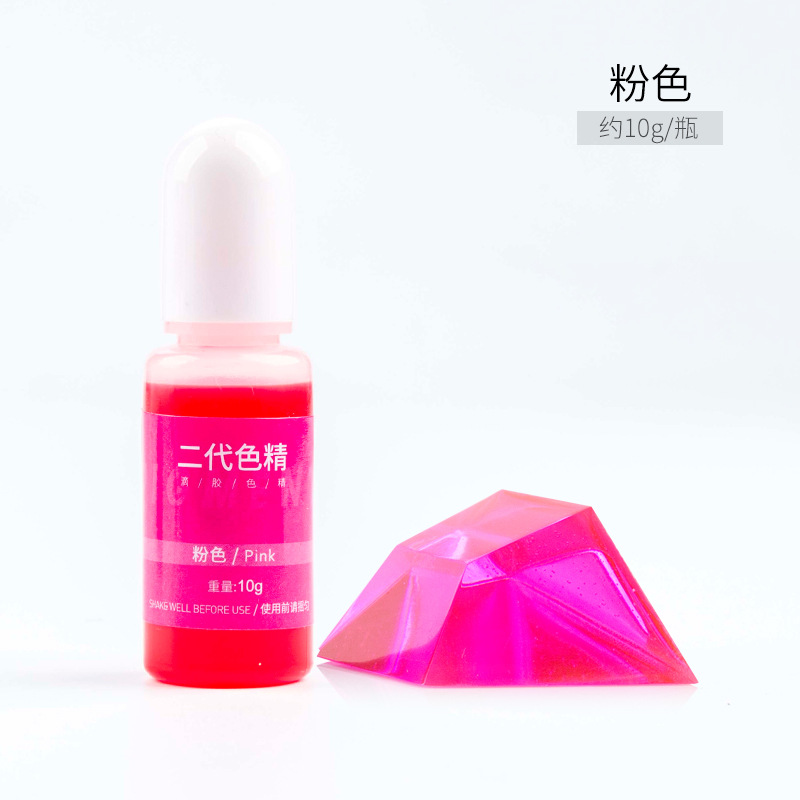 Cross border Amazon wholesale 24 color second-generation drop gel colorant, crystal drop gel high co