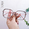 Metal mixed glasses suitable for men and women, decorations, Korean style