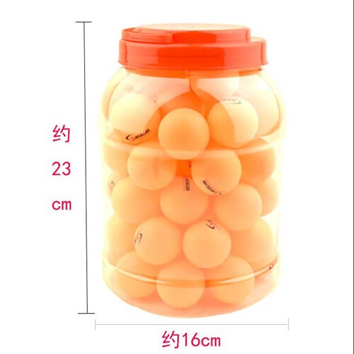 Portable bucket table tennis ball 40mm yellow/white/table tennis ball lottery training table tennis ball machine for table tennis