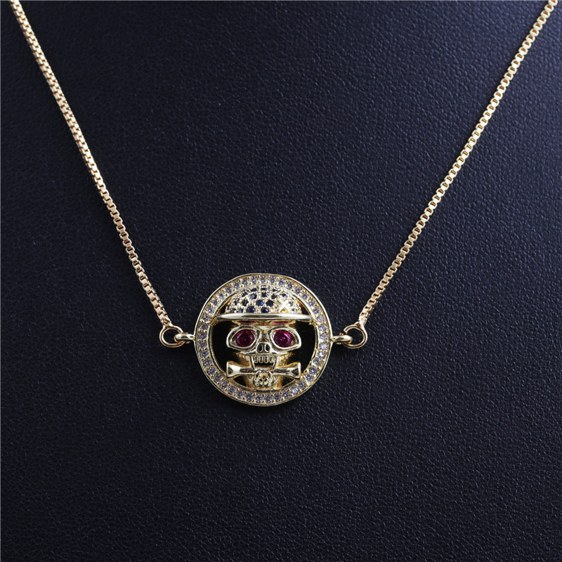 New Skull Necklace display picture 9