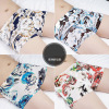 Soft men's underwear Taobao Terrace Print Mid -waist Boys Booth Pants